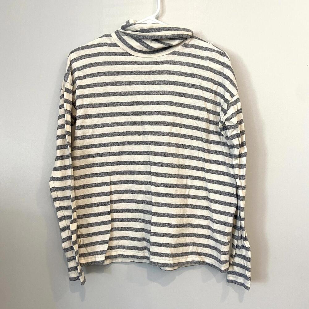 J Crew nautical striped turtleneck long sleeve XXS